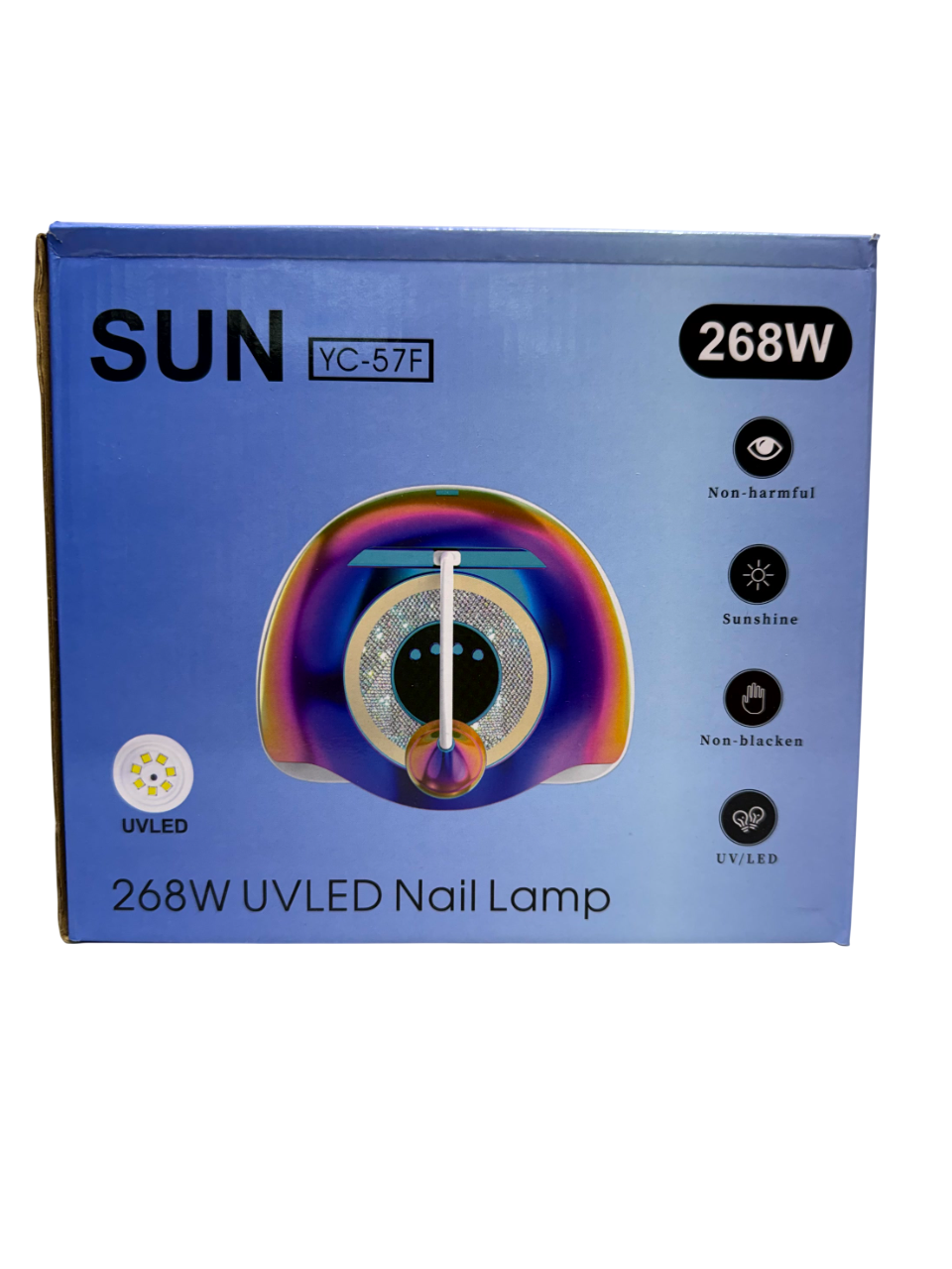 Lámpara SUN YC-57F 268W Fucsia