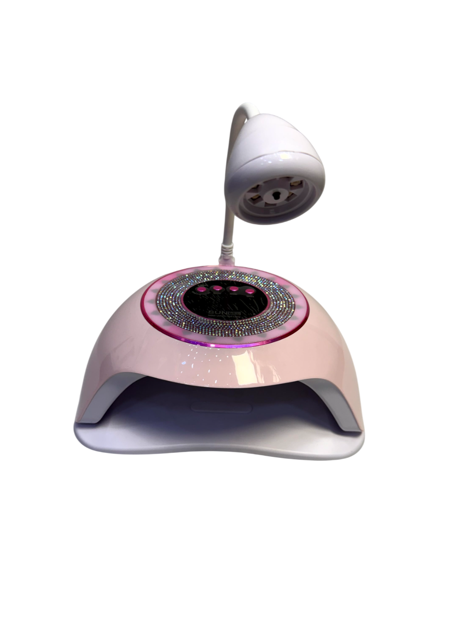 Lámpara SUN YC-57F 268W Rosado con diamantes