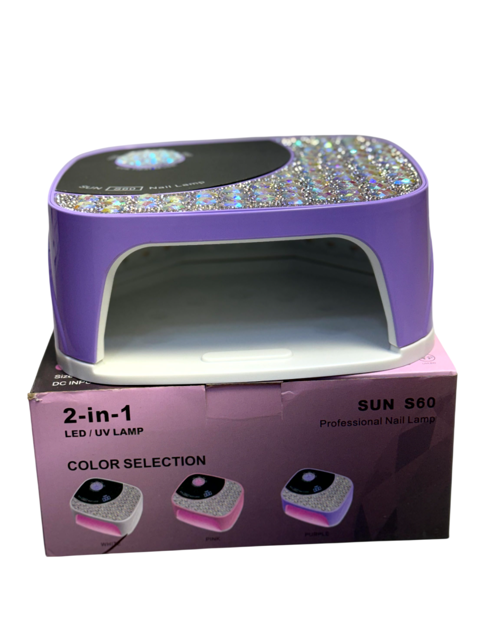 Lámpara SUN S60 168W Morado