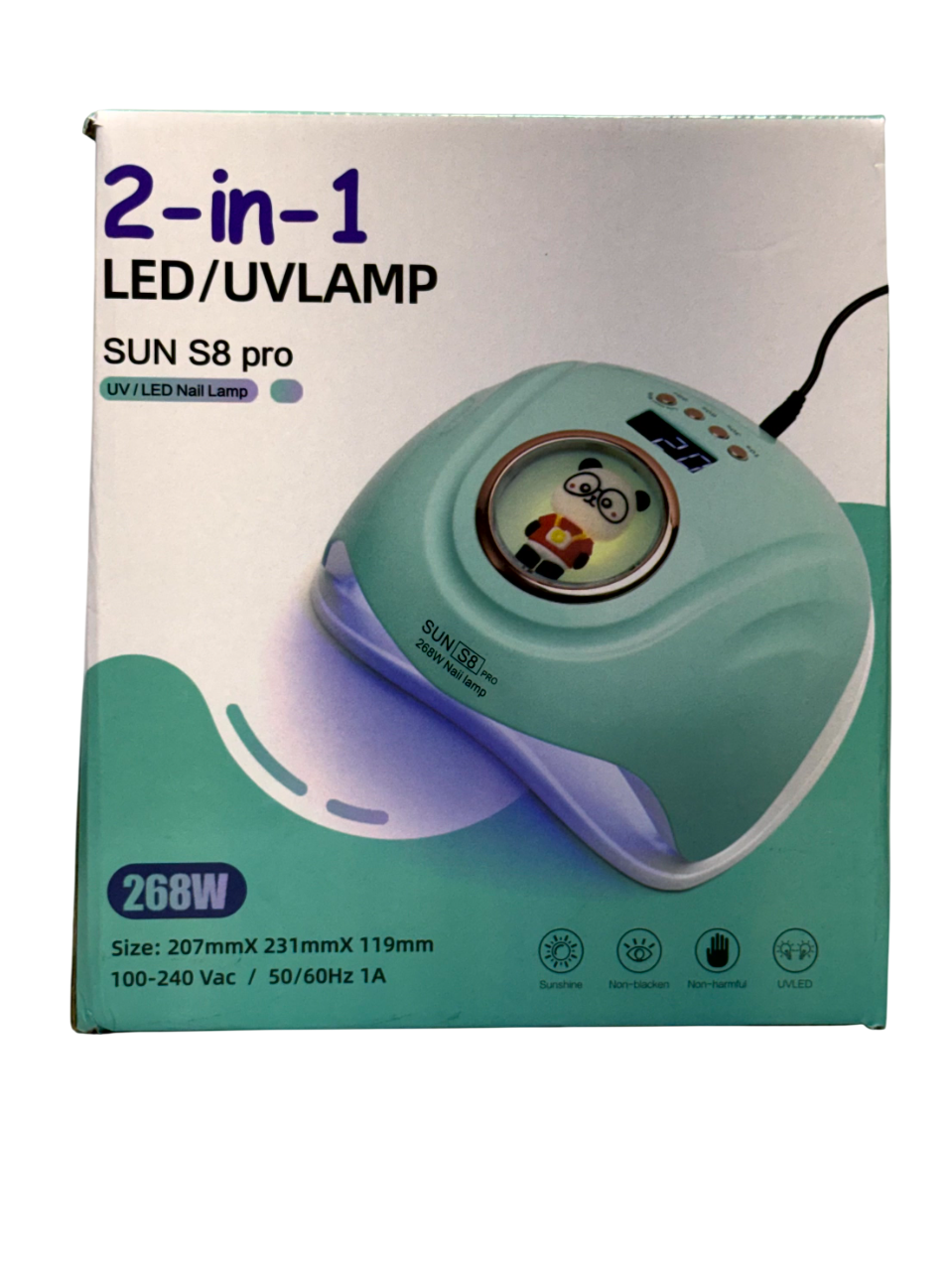 Lámpara SUN S8 Pro 268W Verde Profesional