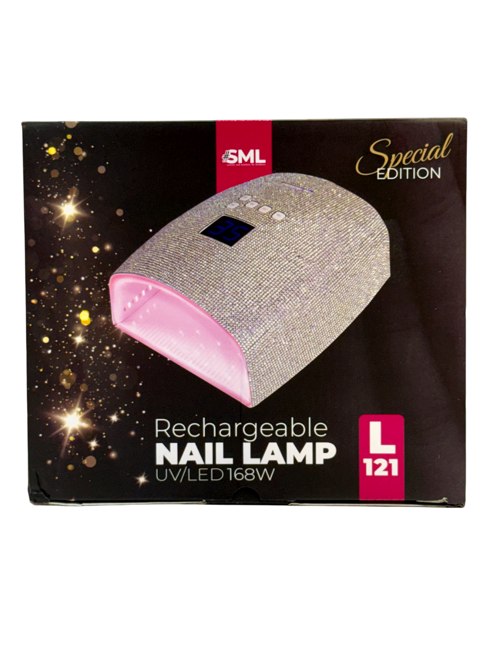 Lámpara SML L121 168W Inalambrica Diamantes Rosados
