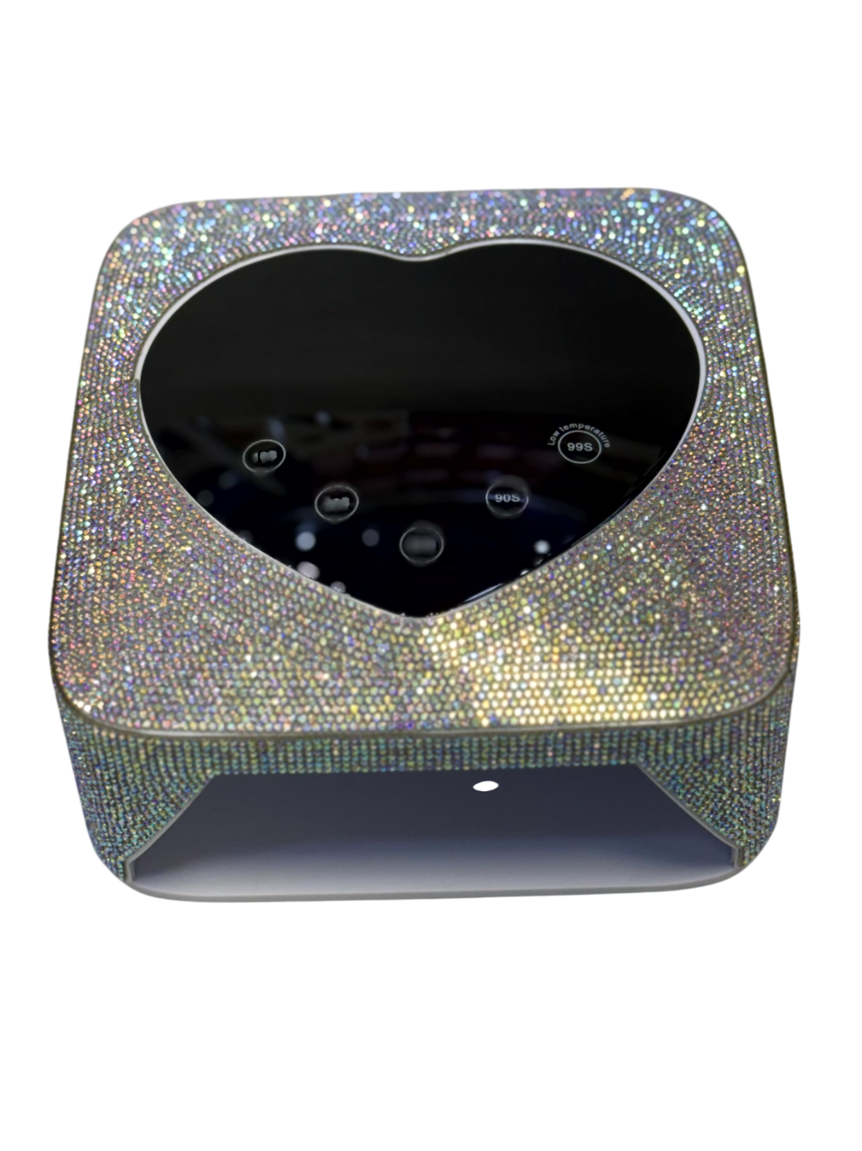 Lámpara UV LED 72W Inalámbrica Corazón con Diamantes
