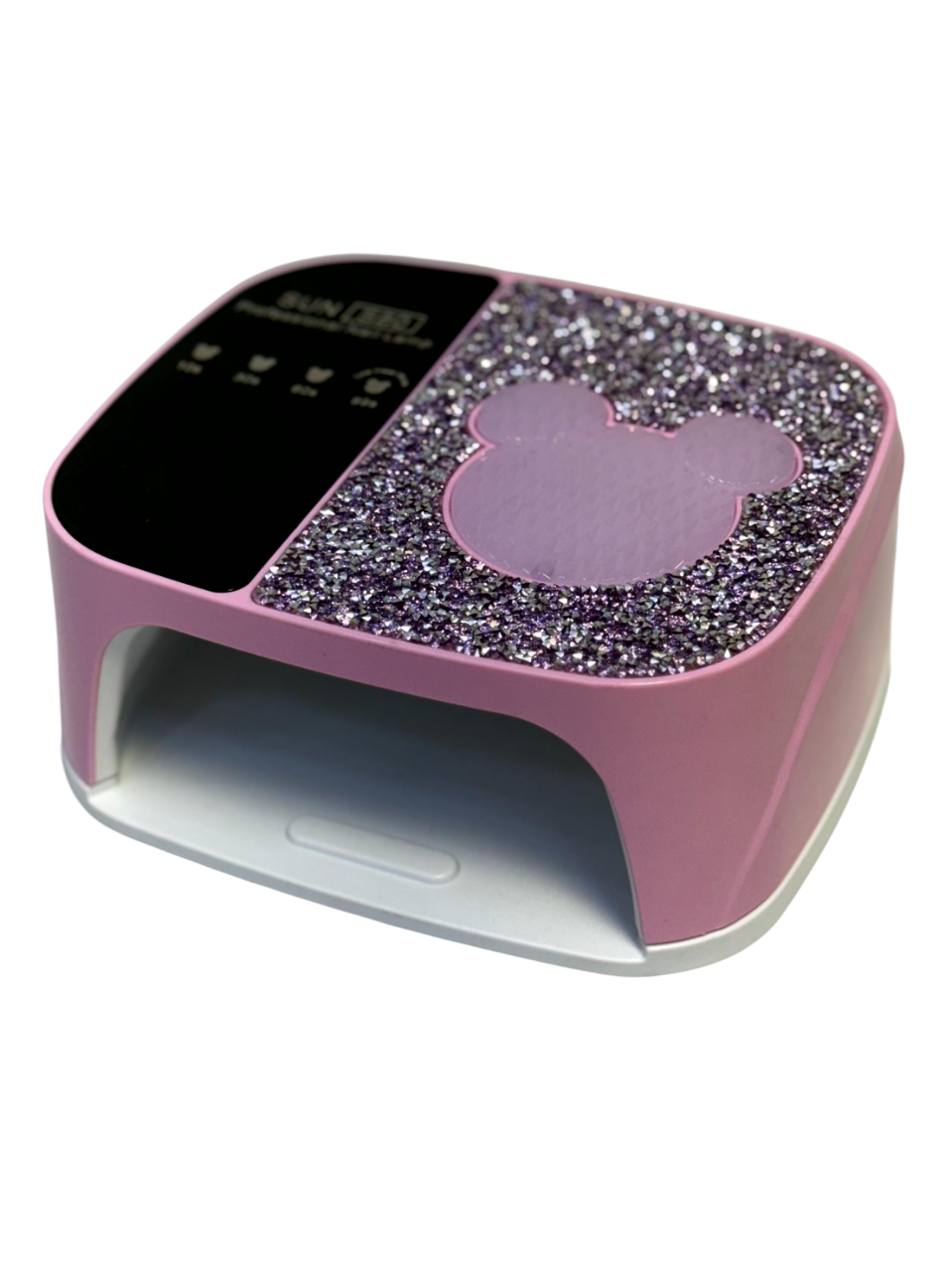 Lámpara SUN S80 168W Inalambrica Rosa Mickey con Diamantes