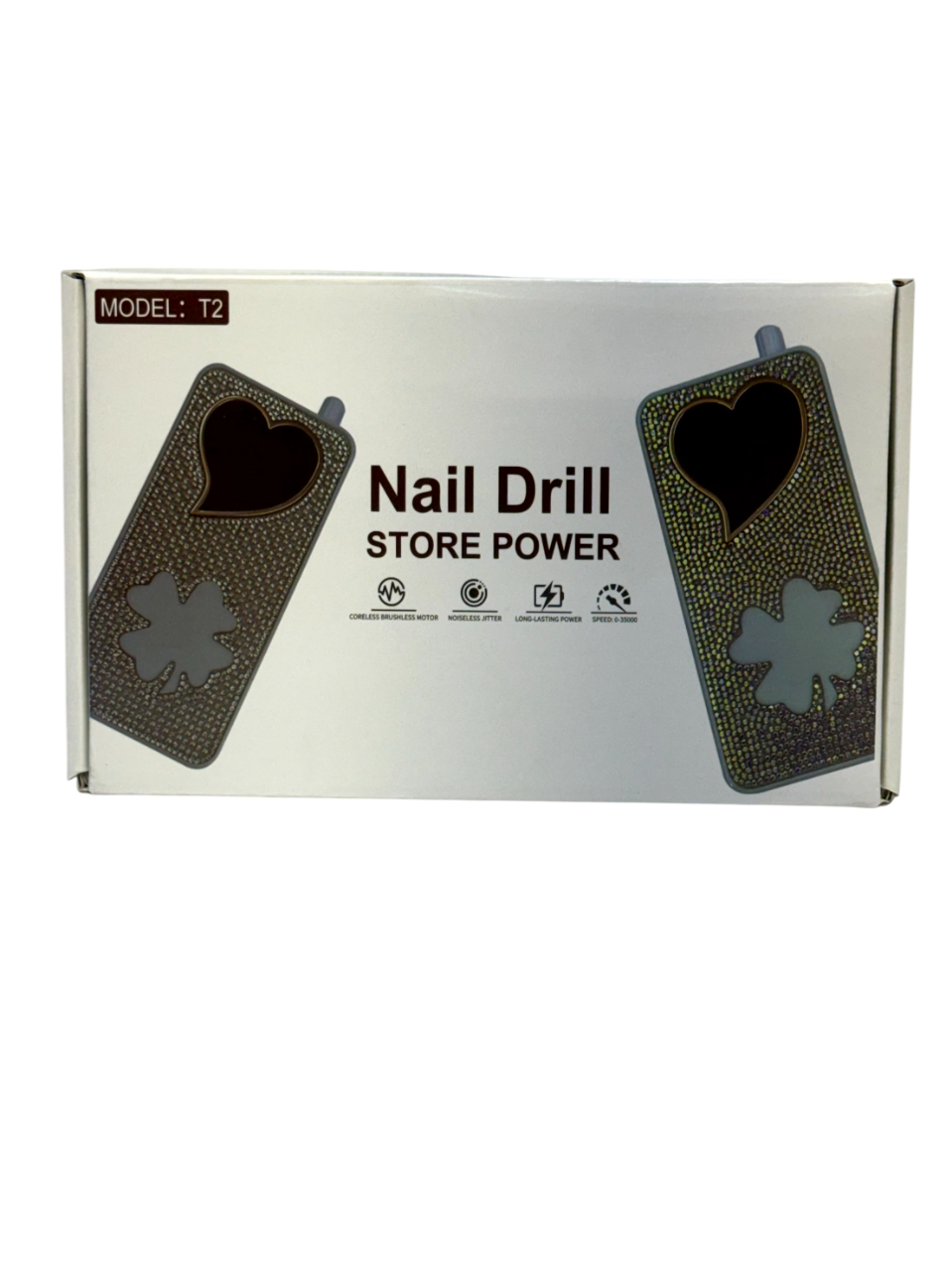 Drill Store Power T2 Corazón con Diamantes 45.000 RPM