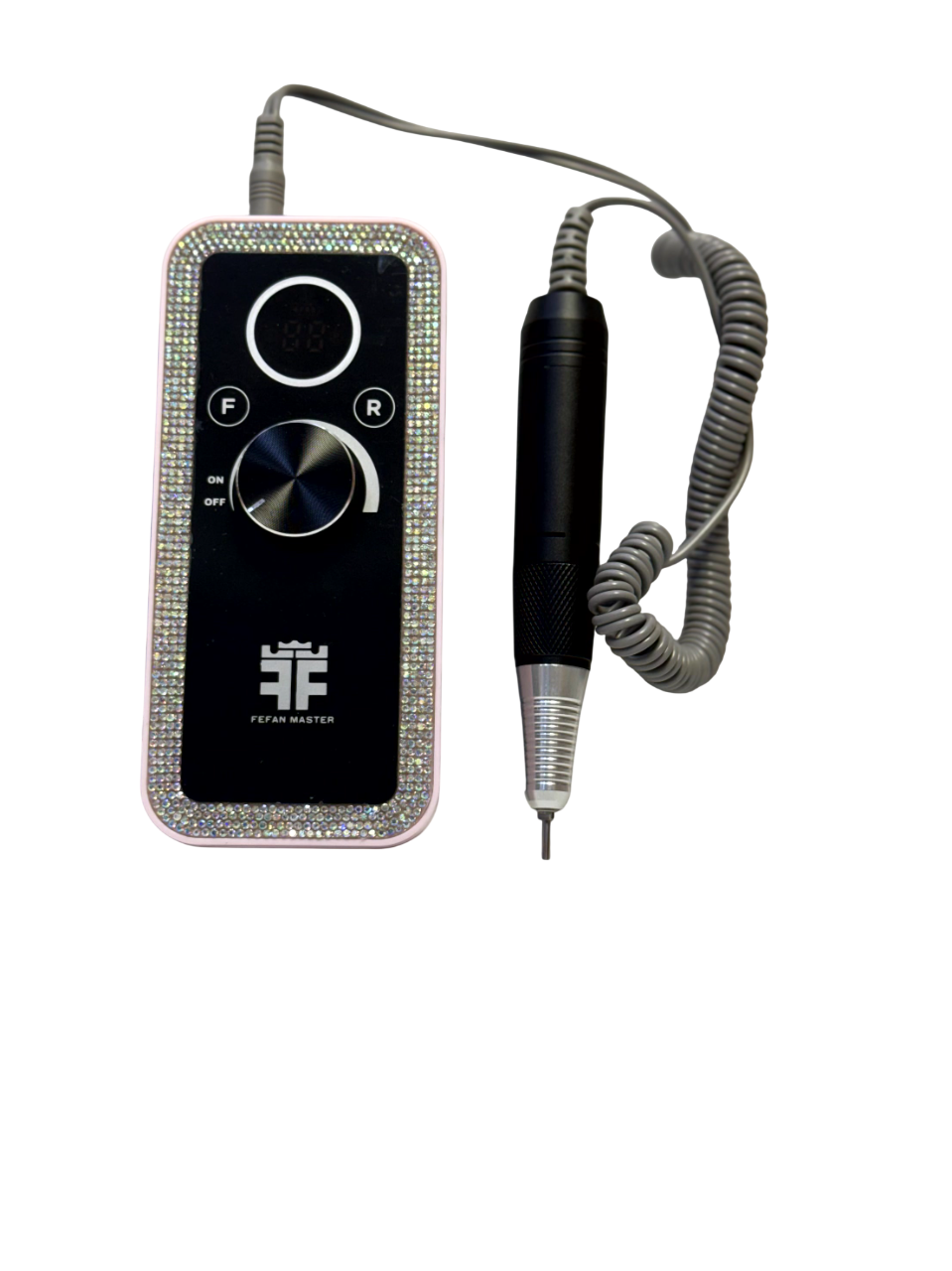 Drill Fe Fan Master Rosa con Diamantes 35.000 RPM