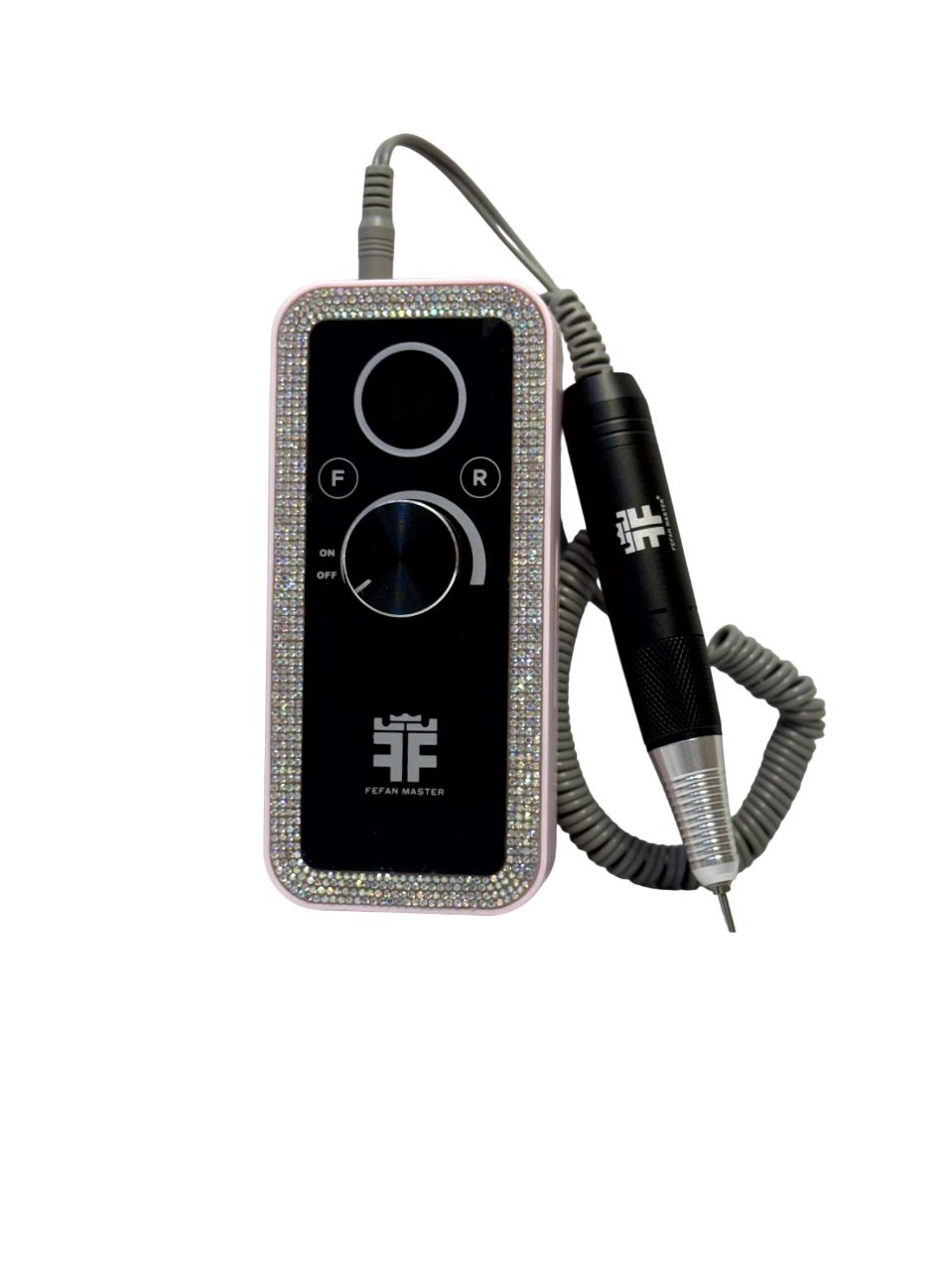 Drill Fe Fan Master Rosa con Diamantes 35.000 RPM