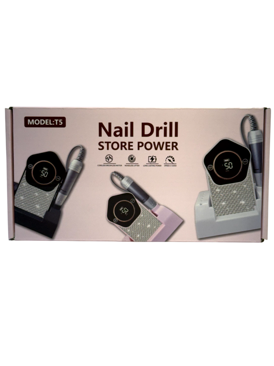 Drill Store Power T5 Rosado 50.000 RPM