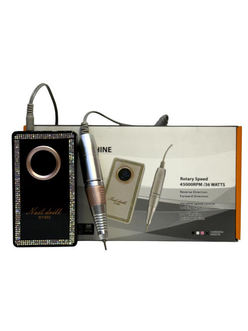 Drill BY902 Negro con Diamantes 45.000 RPM