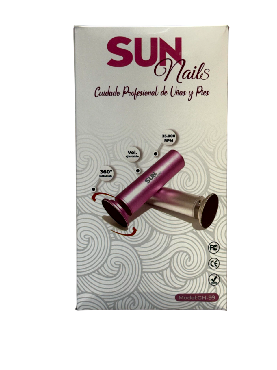 Removedor de Callos y Pulidor de Uñas SUN GH-99 Profesional, 35.000 RPM