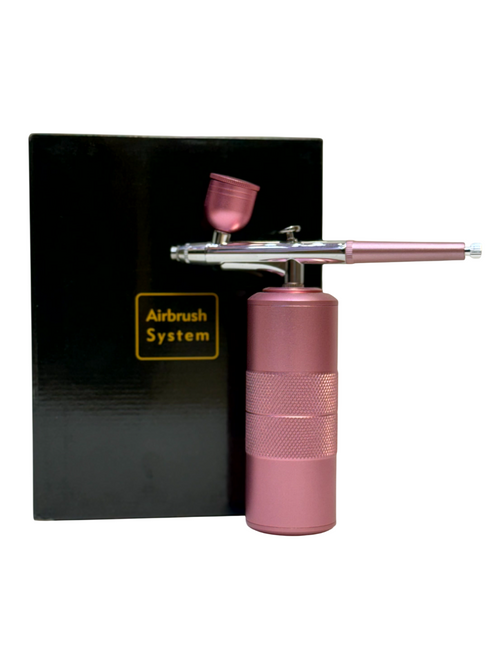 Aerógrafo para Uñas 6W Rosado