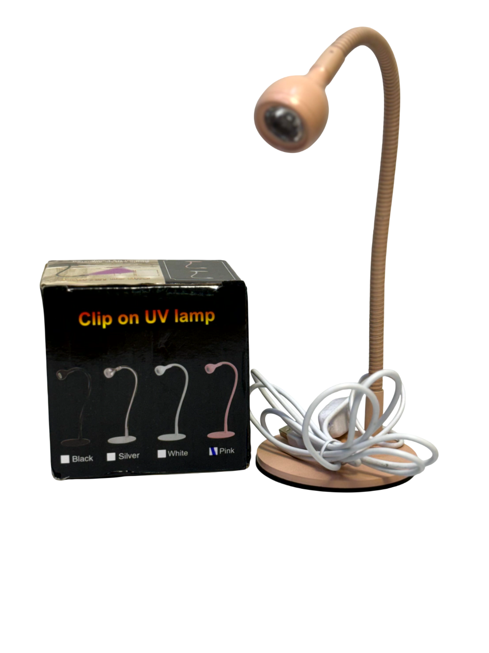 Lámpara Press On Clip On UV Lamp 3W (4 Colores)
