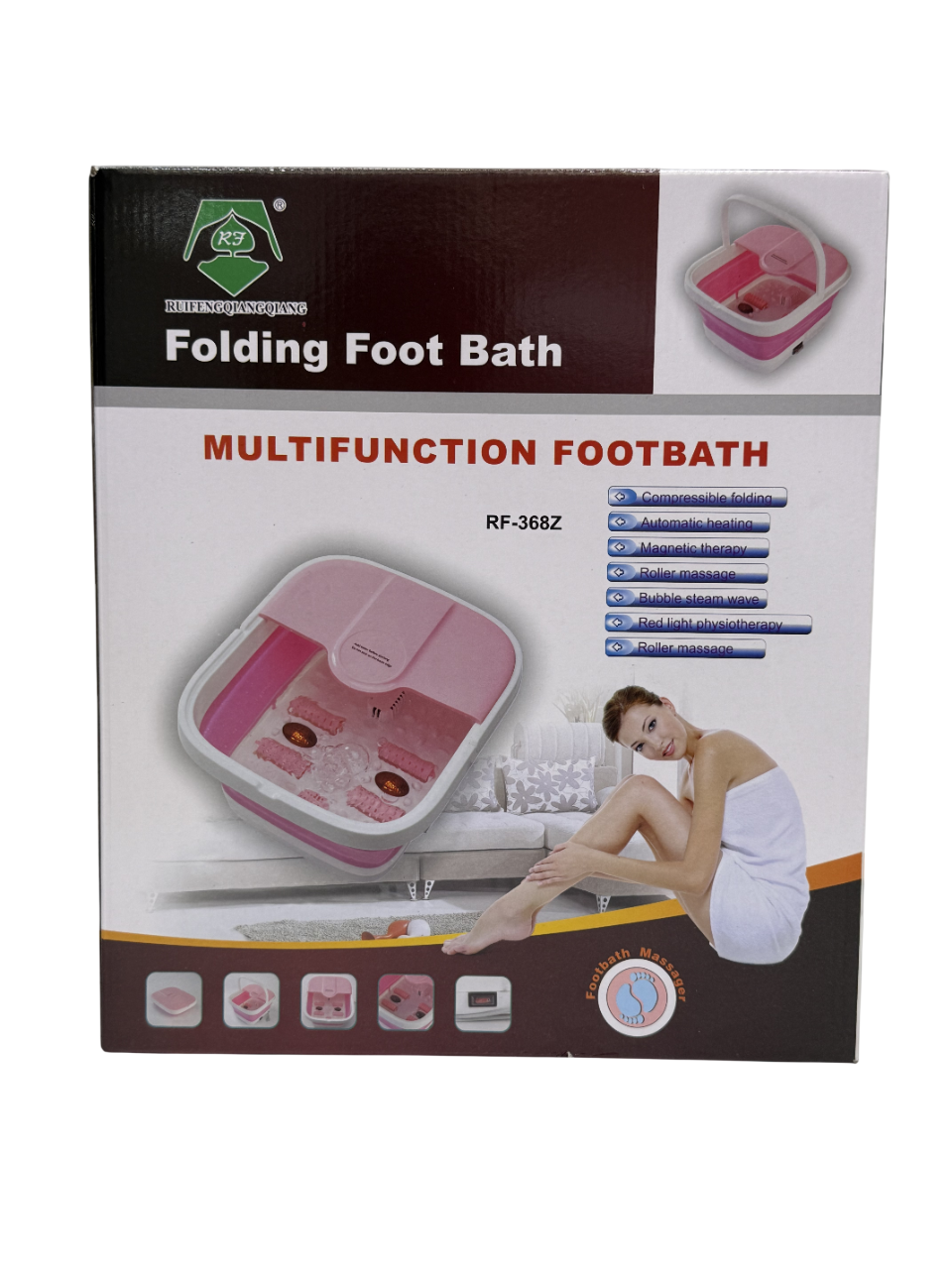 Baño de Pies Plegable Multifunción RF-368Z