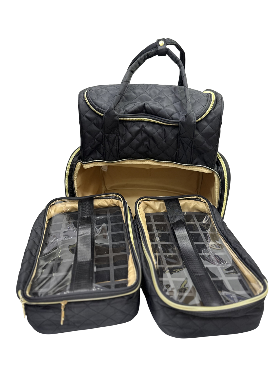 Maleta Organizadora Profesional Manicura Negra