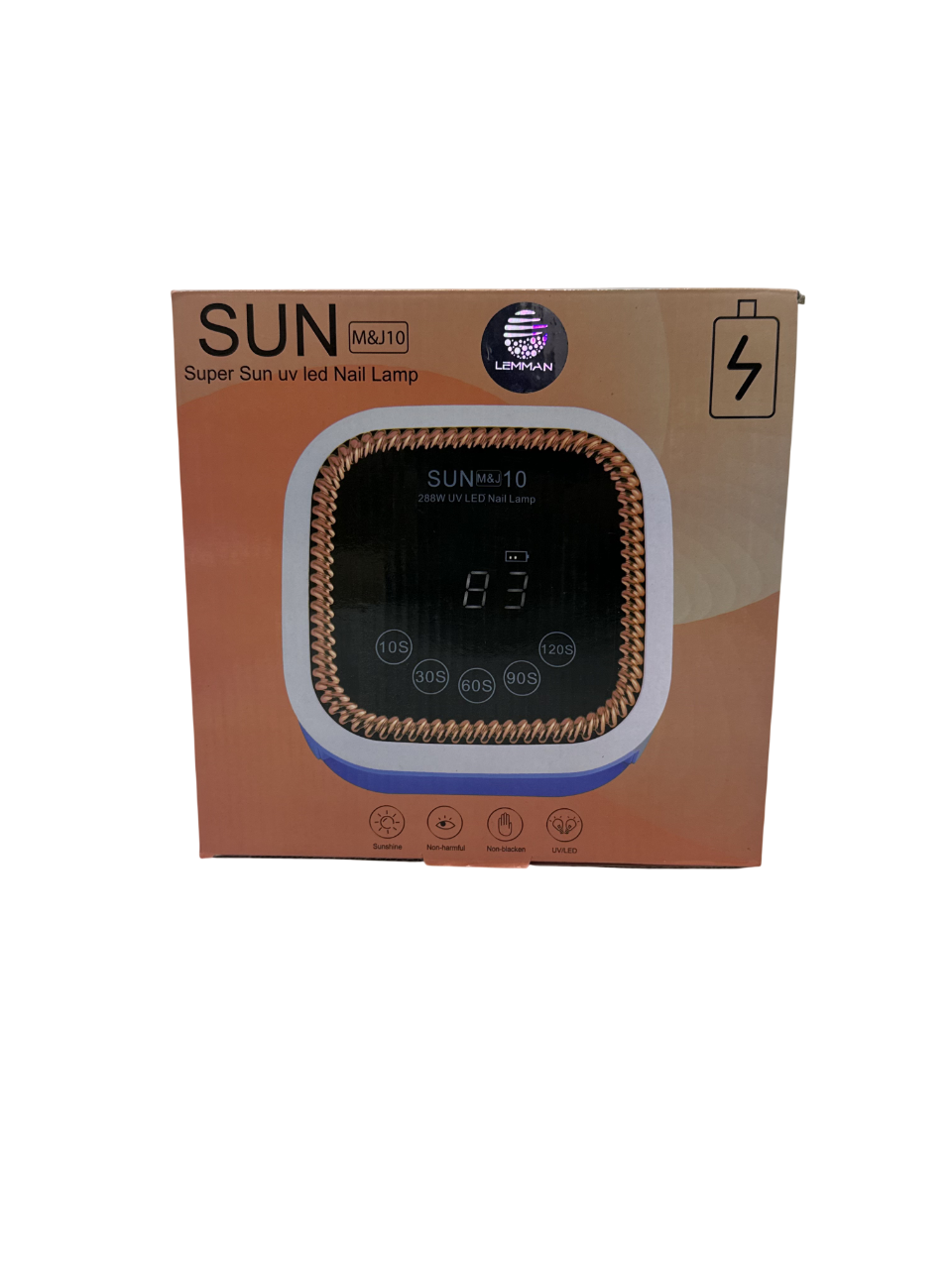 Lámpara SUN M&J10 288W UVLED Profesional Recargable