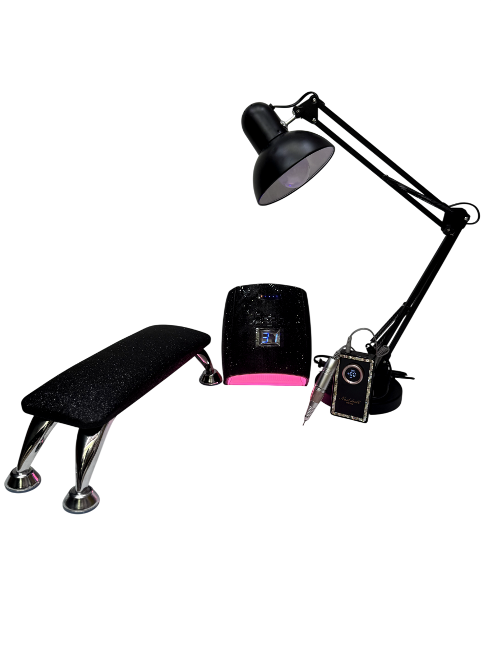 Combo Kit Completo Estación de Manicura Profesional