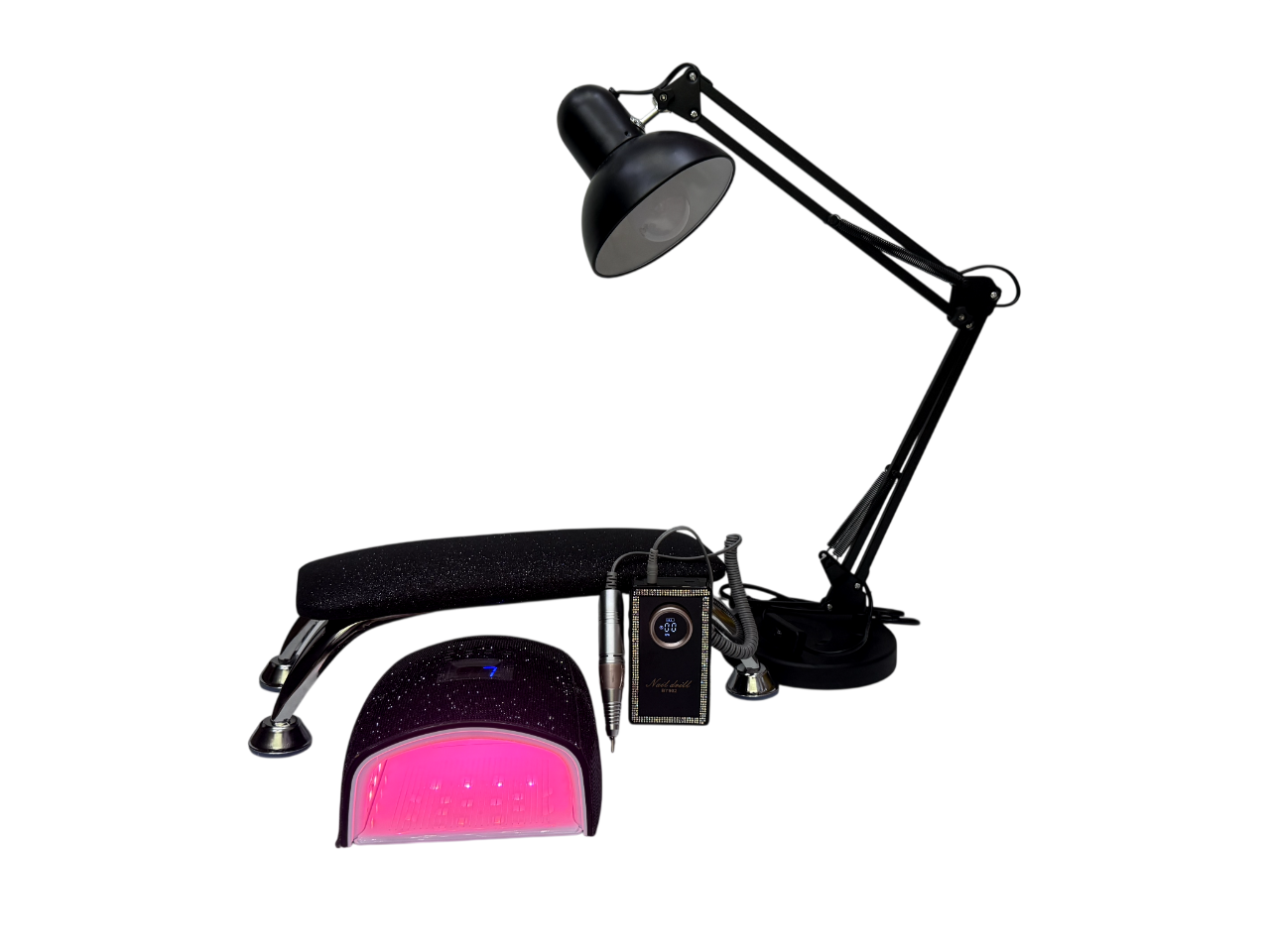 Combo Kit Completo Estación de Manicura Profesional